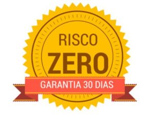 SEU RISCO É ZERO!!!! Garantia INCONDICIONAL de 30 dias Garantia de 30 Dias com Rico Zero